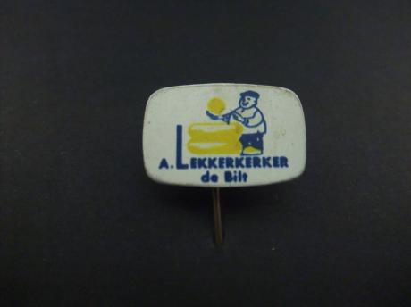 A. Lekkerkerker kaas De Bilt blauw-geel